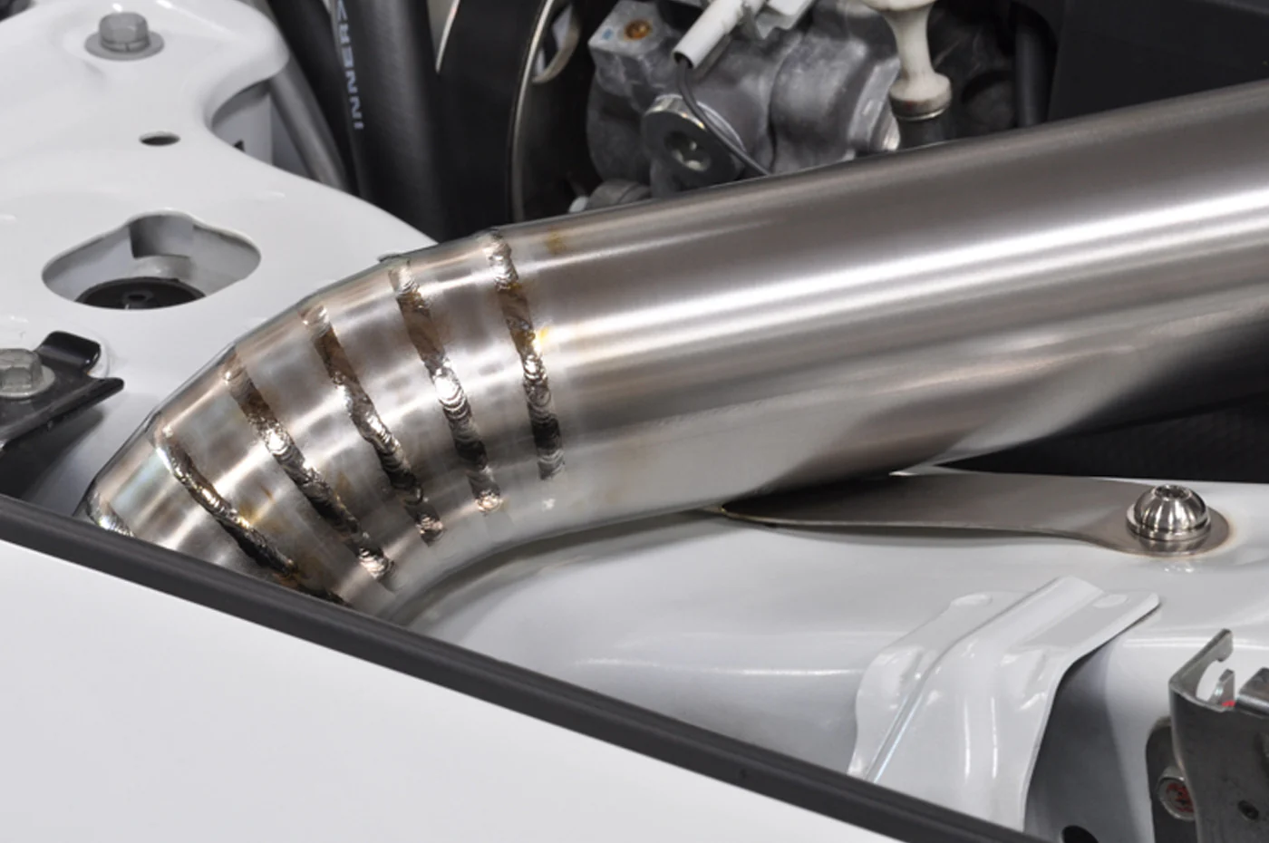 STM Evo X Upper Intercooler Pipe Kit (Titanium) - Image 17