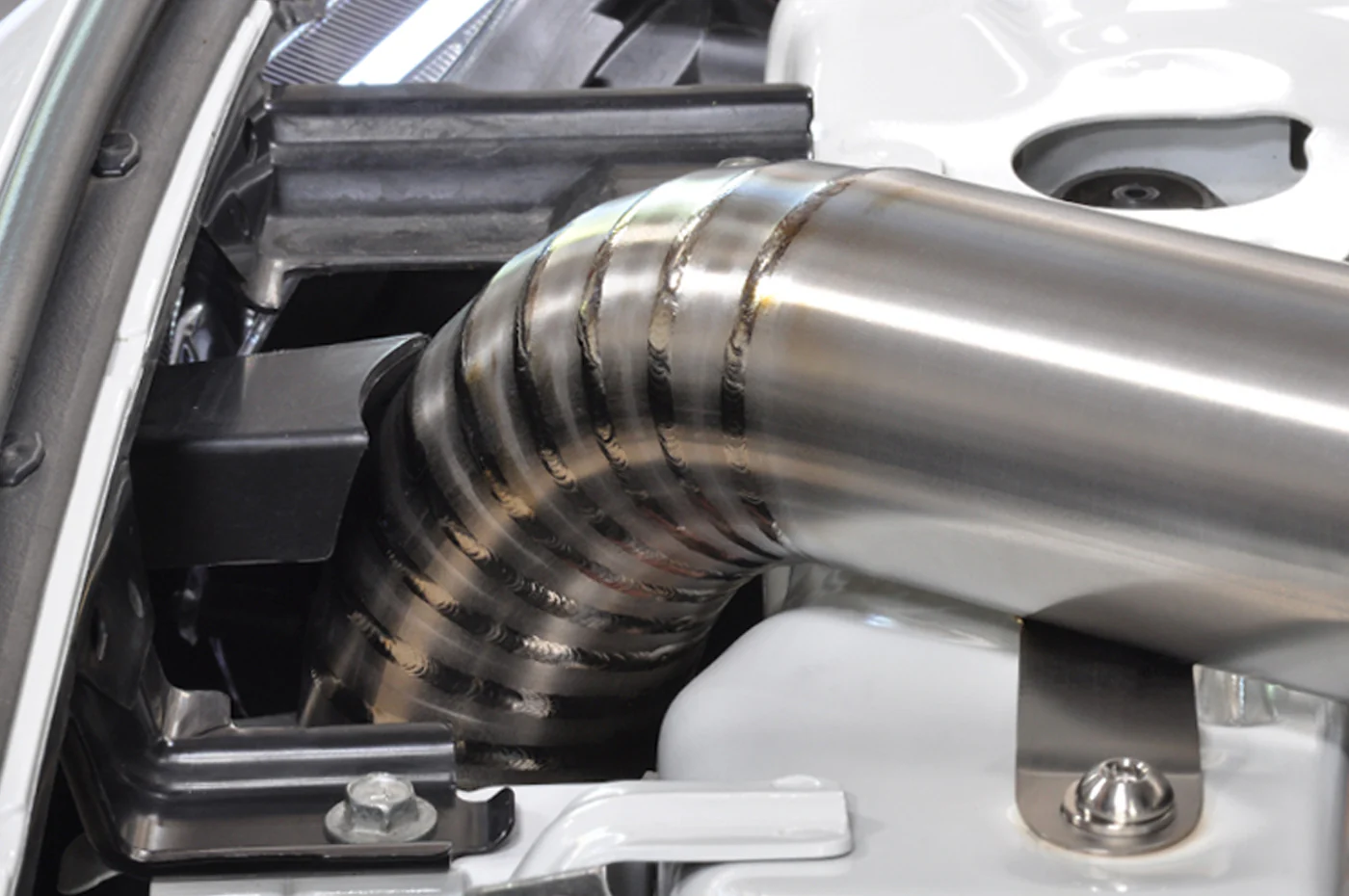 STM Evo X Upper Intercooler Pipe Kit (Titanium) - Image 19