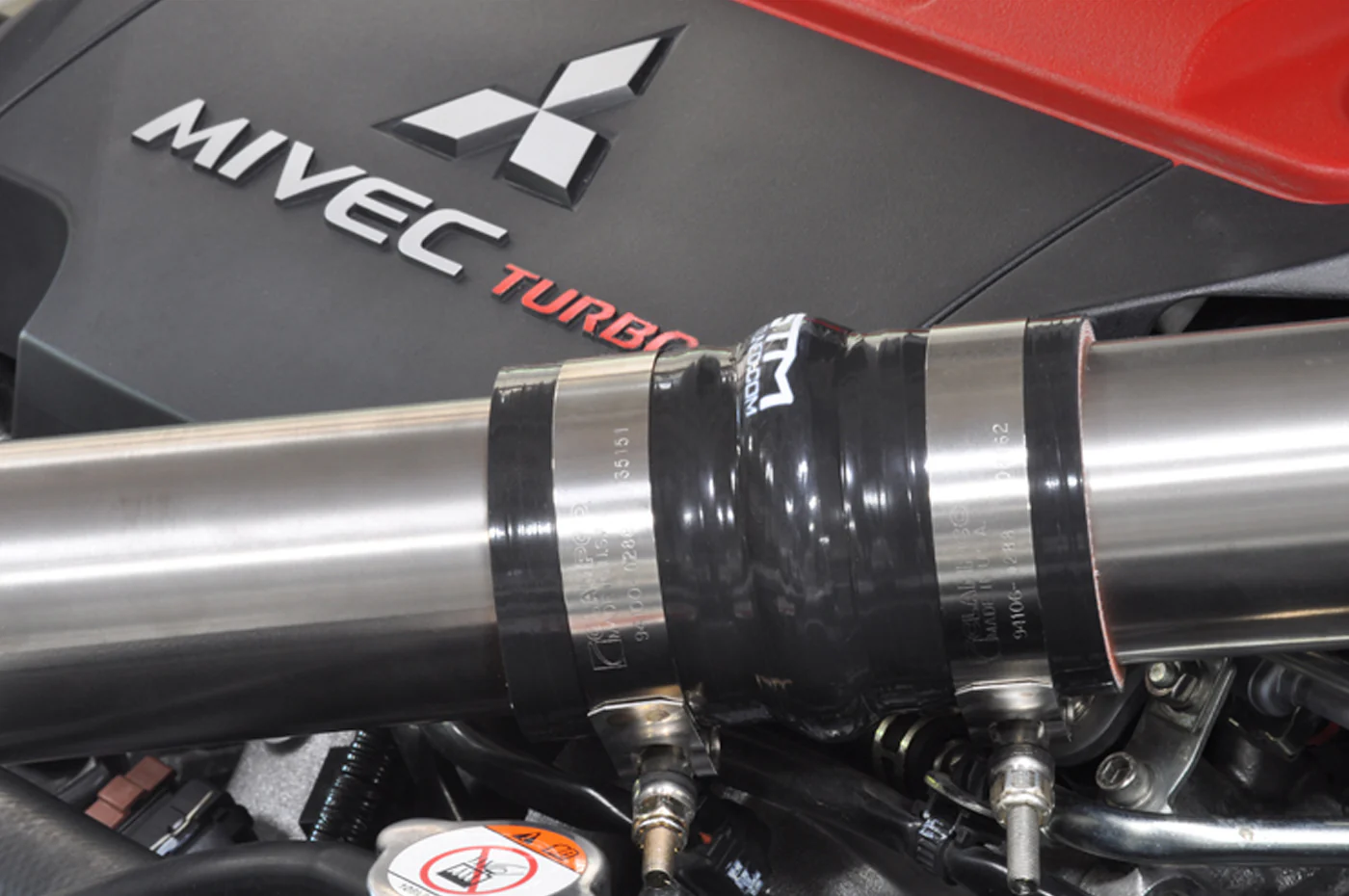 STM Evo X Upper Intercooler Pipe Kit (Titanium) - Image 22