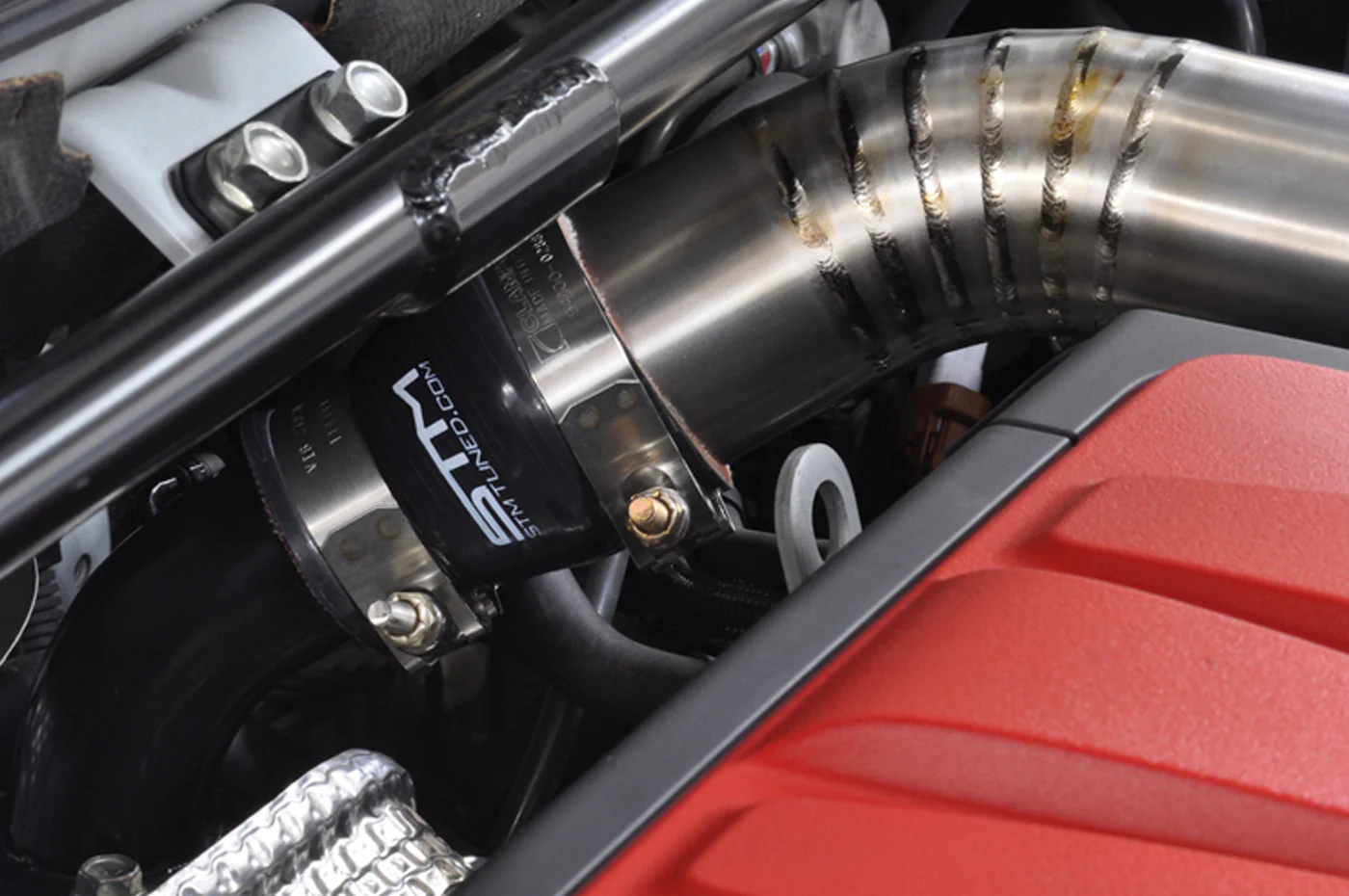 STM Evo X Upper Intercooler Pipe Kit (Titanium) - Image 23