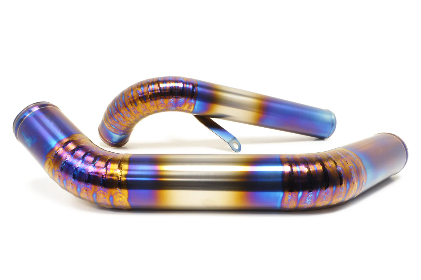 STM Evo X Upper Intercooler Pipe Kit (Titanium) - Image 3
