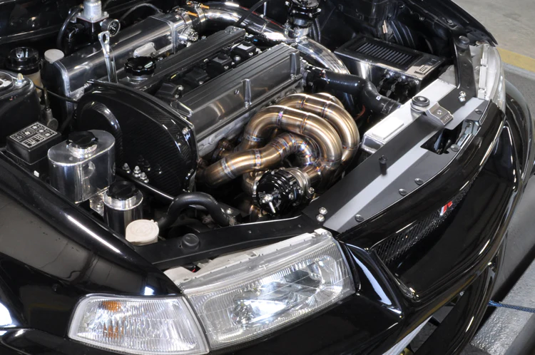 STM Evo 4-9 Forward-Facing V-Band Turbo Exhaust Manifold - Image 5