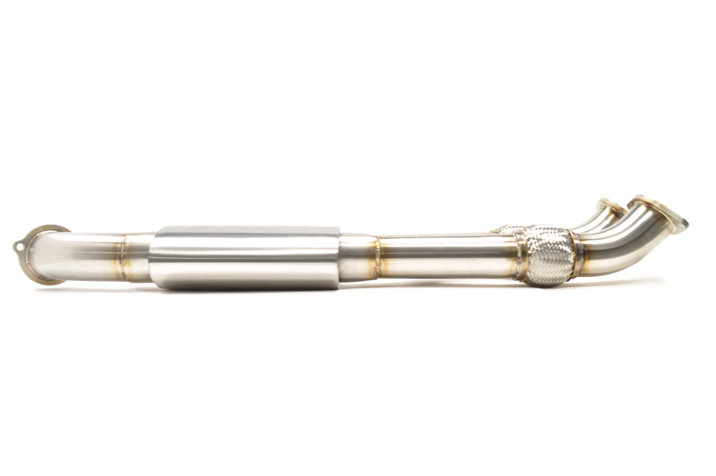 STM Stainless Race Y-Pipe with Muffler for R35 GTR (Not for Street Use) - Image 3