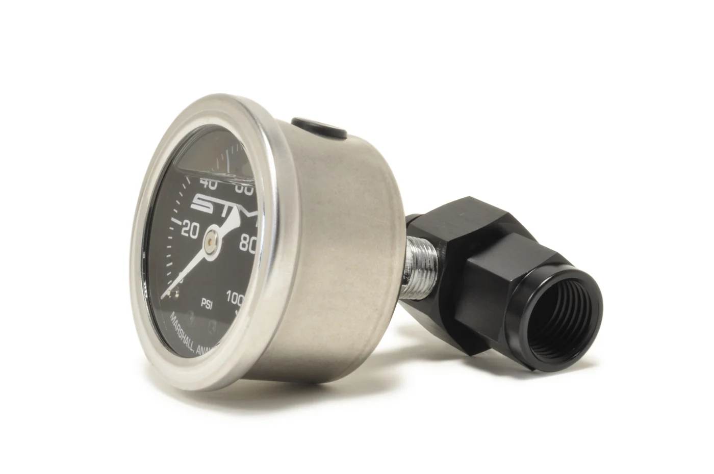 STM -6AN In-Line Fuel Pressure Gauge - Image 2