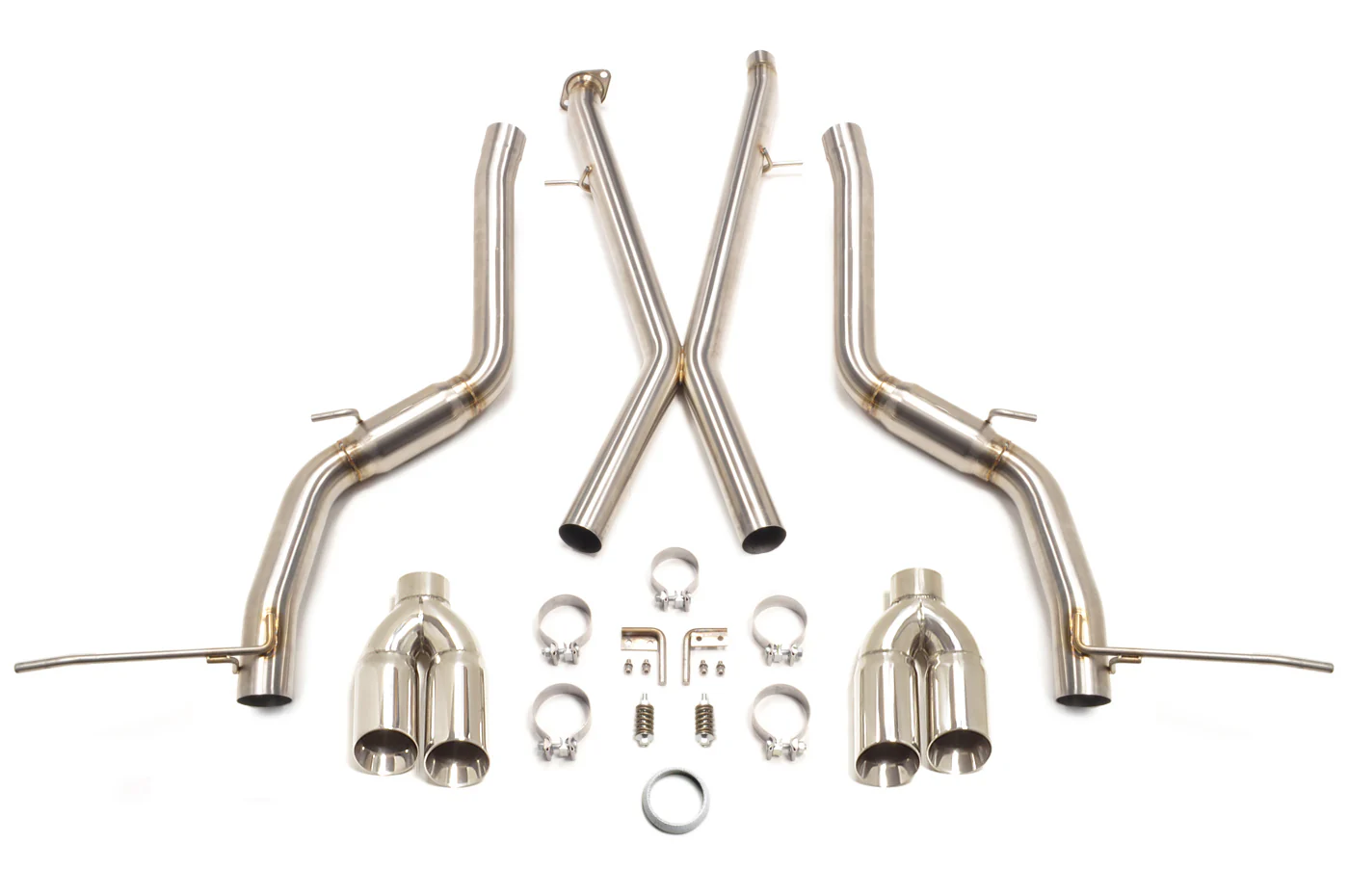 STM Stainless Cat-Back Exhaust for 2018+Jeep Trackhawk - Image 2