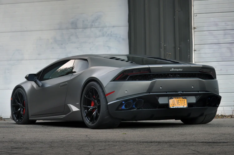 STM Lamborghini Huracán Titanium Exhaust Tips - Image 6