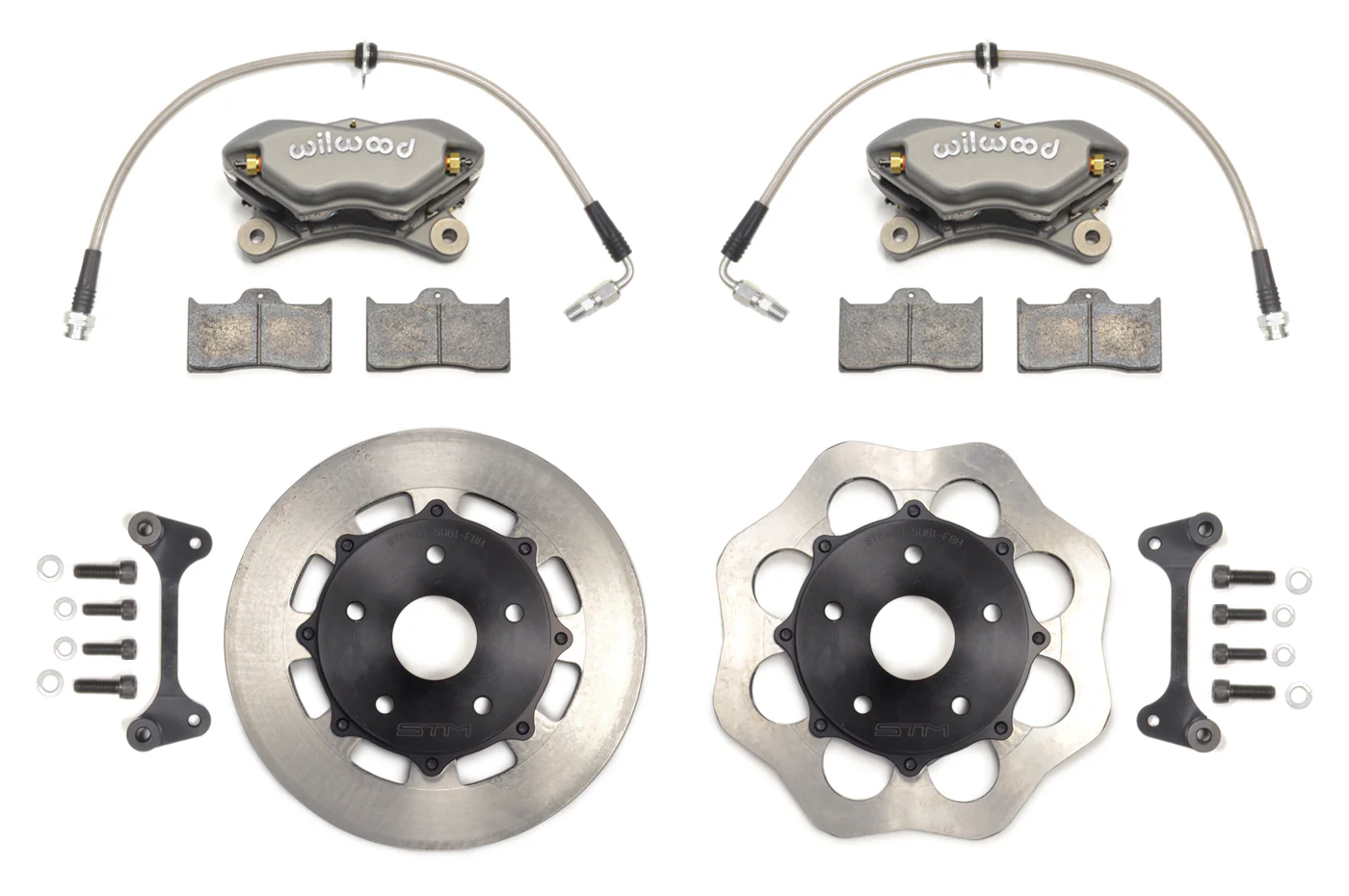 STM Lightweight Front Drag Brake Kit for 2005-2021 WRX/STi