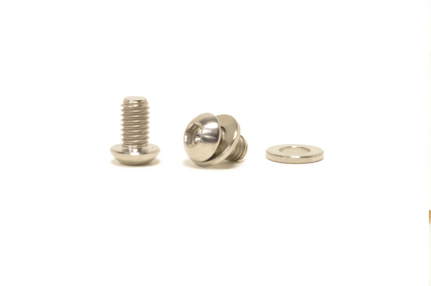STM Titanium Bolts & Flat Washers (M6-1 x 10mm) - Image 2