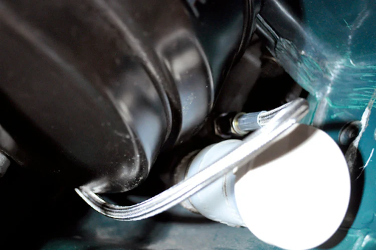 STM Master to Slave Stainless Clutch Line - 3000GT/Stealth - Image 3