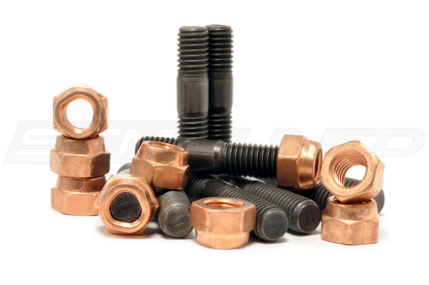 Mitsubishi OEM Exhaust Manifold Studs & Nuts for 1G DSM - Image 2