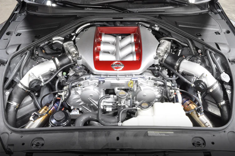 STM R35 GTR Titanium Intakes (Burned Blue) - Image 11