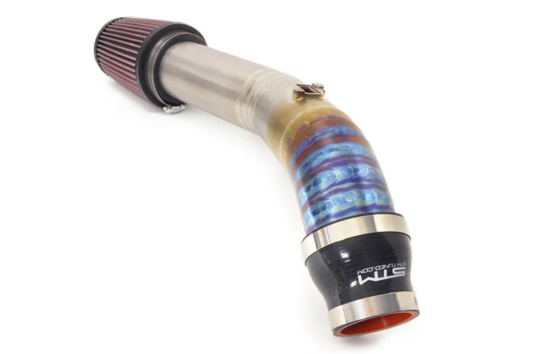 STM R35 GTR Titanium Intakes (Burned Blue) - Image 7
