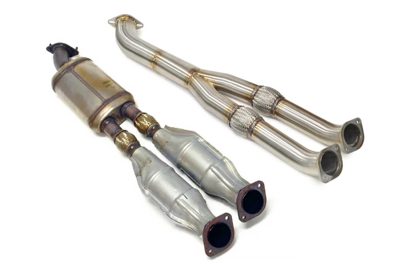 STM Stainless Race Y-Pipe for R35 GTR (Not for Street Use) - Image 9
