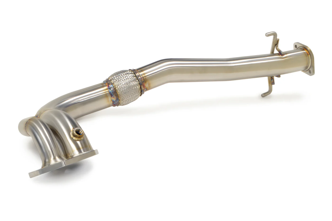 STM Evo 7/8/9 O2 Downpipe Recirculated for OEM-Style Housing - Image 3