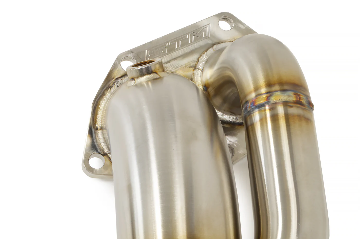 STM Evo 7/8/9 O2 Downpipe Recirculated for OEM-Style Housing - Image 5