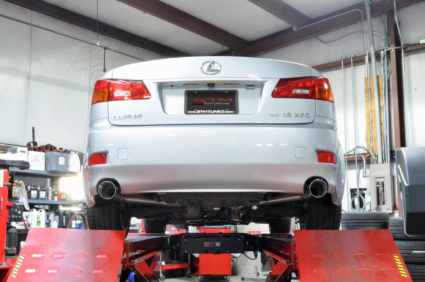 STM Stainless Axle-Back Exhaust for 2006-2013 Lexus IS250/IS350 - Image 8