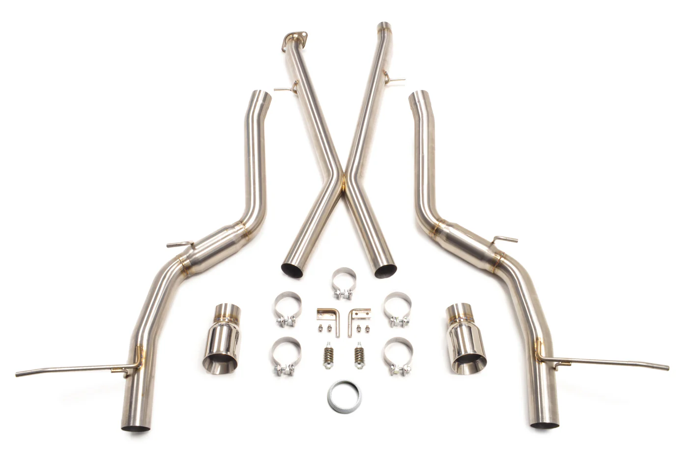 STM Stainless Cat-Back Exhaust for 2015+ Jeep Grand Cherokee SRT - Image 2