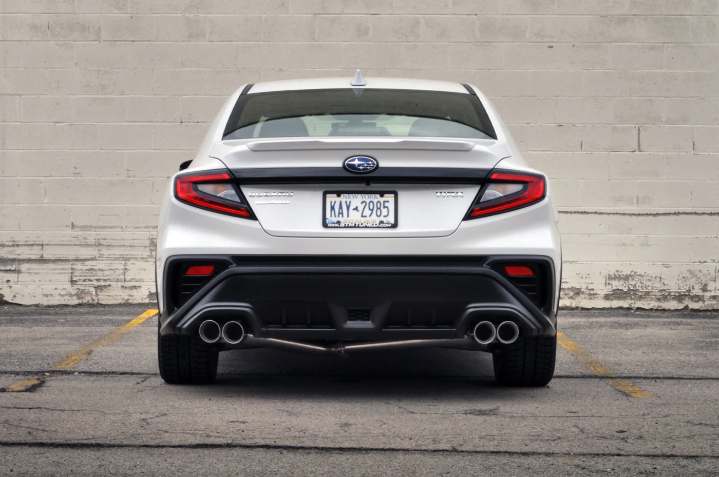 STM Stainless Dual Exit Cat-Back Exhaust for 2022+ WRX - Image 20