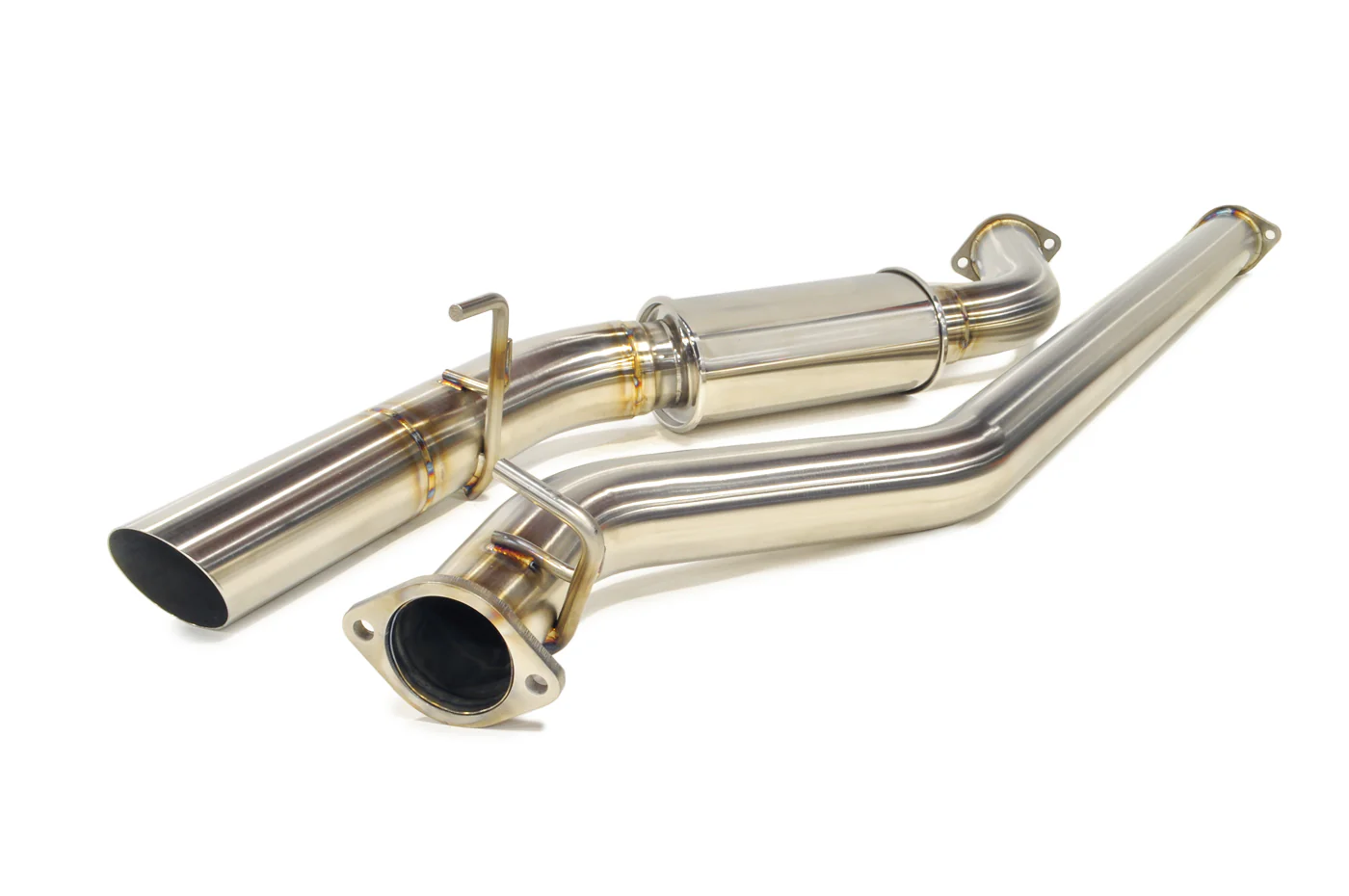 STM Stainless Single Exit Cat-Back Exhaust for 2022+ WRX - Image 3