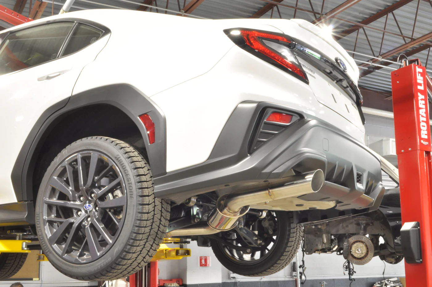 STM Stainless Single Exit Cat-Back Exhaust for 2022+ WRX - Image 9
