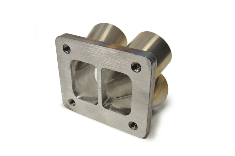 STM T4 Twin-Scroll Turbo Manifold Merge Collector Flange (4 to 1) - Image 3