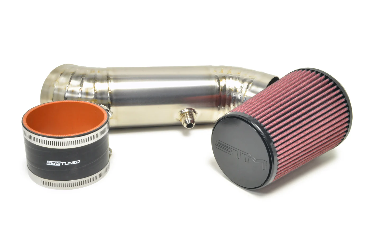 STM 4" Titanium SD Intake (No MAF) for Evo 8/9 - Image 4