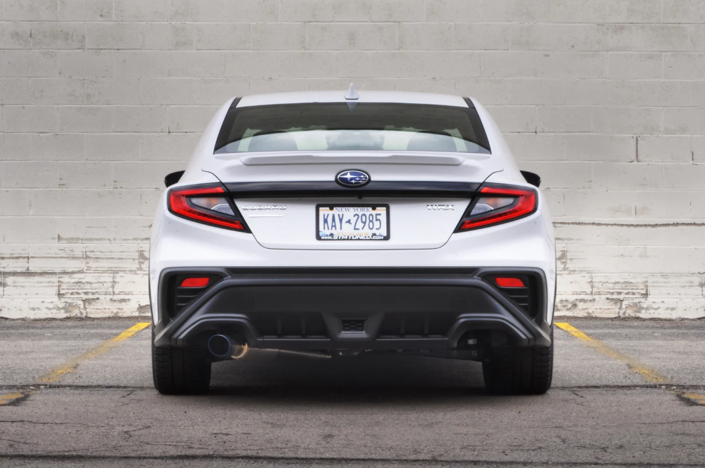 STM Titanium Single Exit Cat-Back Exhaust for 2022+ WRX - Image 13
