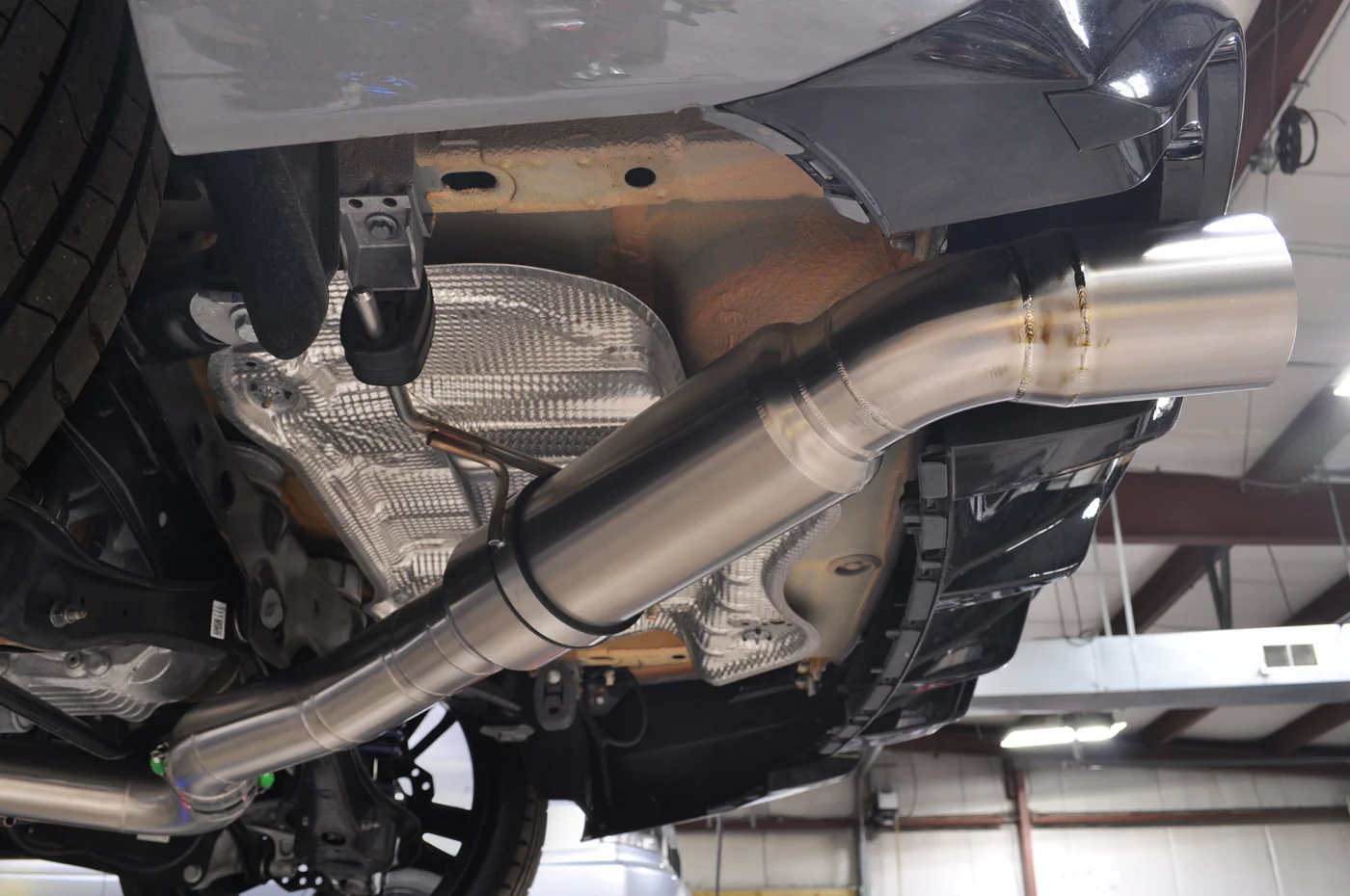 STM Audi RS3 Titanium Single Exit Turbo-Back Exhaust - Image 16