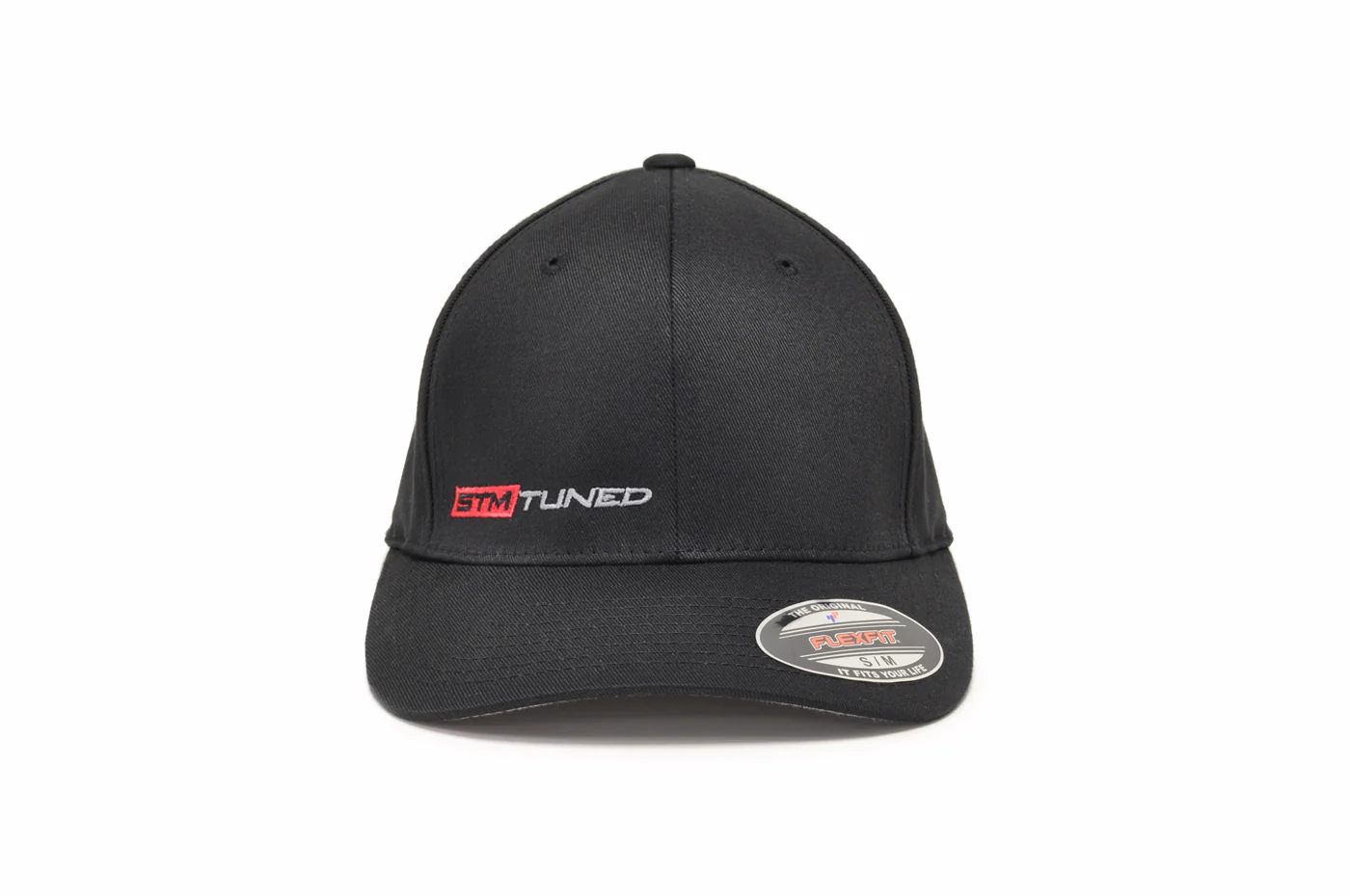 STM Tuned Black/Red FlexFit Hat - Image 3