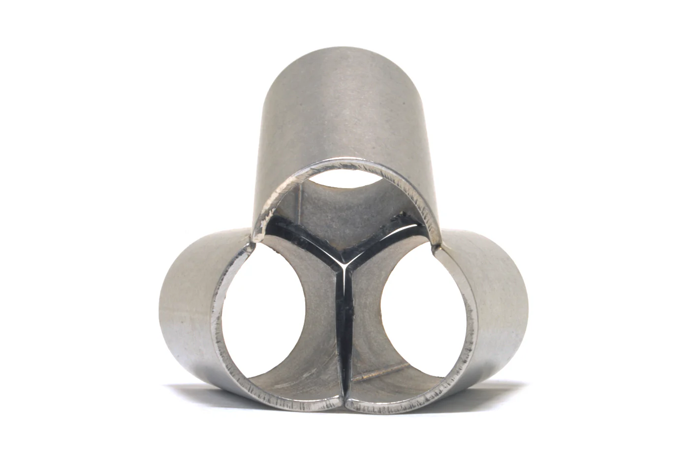 STM V-Band Turbo Manifold Merge Collector 1.25" (3 to 1) - Image 4