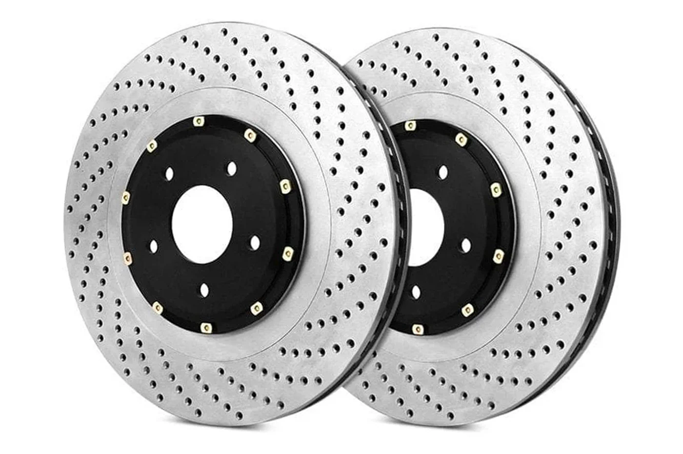 StopTech AeroRotor Drilled or Slotted 2 Piece Front Rotors for F8X BMW M3/M4 - Image 3