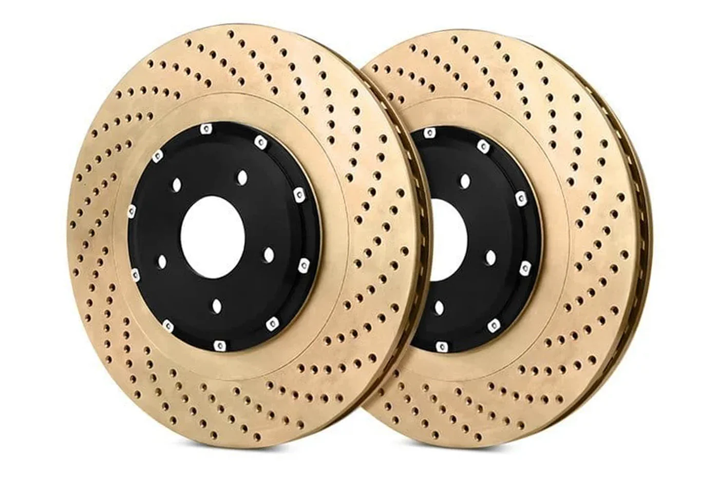 StopTech AeroRotor Drilled or Slotted 2 Piece Front Rotors for F8X BMW M3/M4 - Image 4