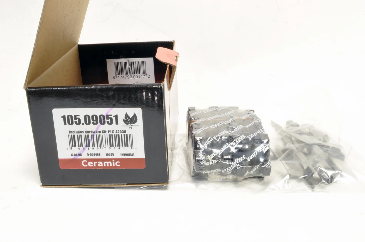 StopTech Posi-Quiet Ceramic Brake Pads Rear G35/G37/Q60 (105.09051) *Limited Quantity* - Image 2
