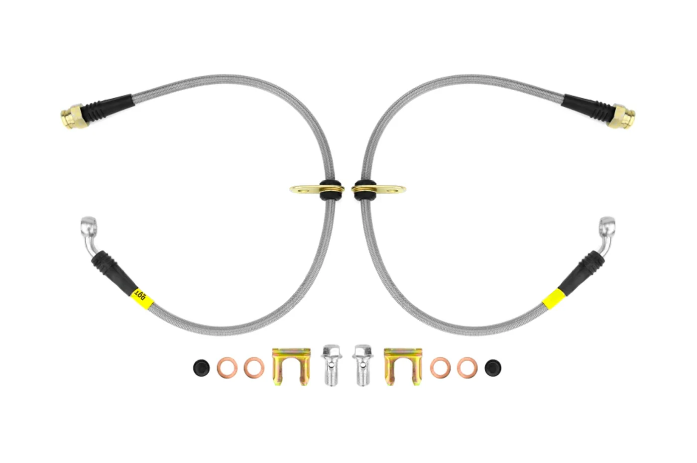 StopTech Stainless Brake Lines for 2015-2021 WRX - Image 2