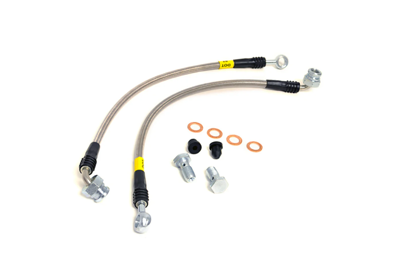 StopTech Stainless Brake Lines for Evo 4-9 - Image 2