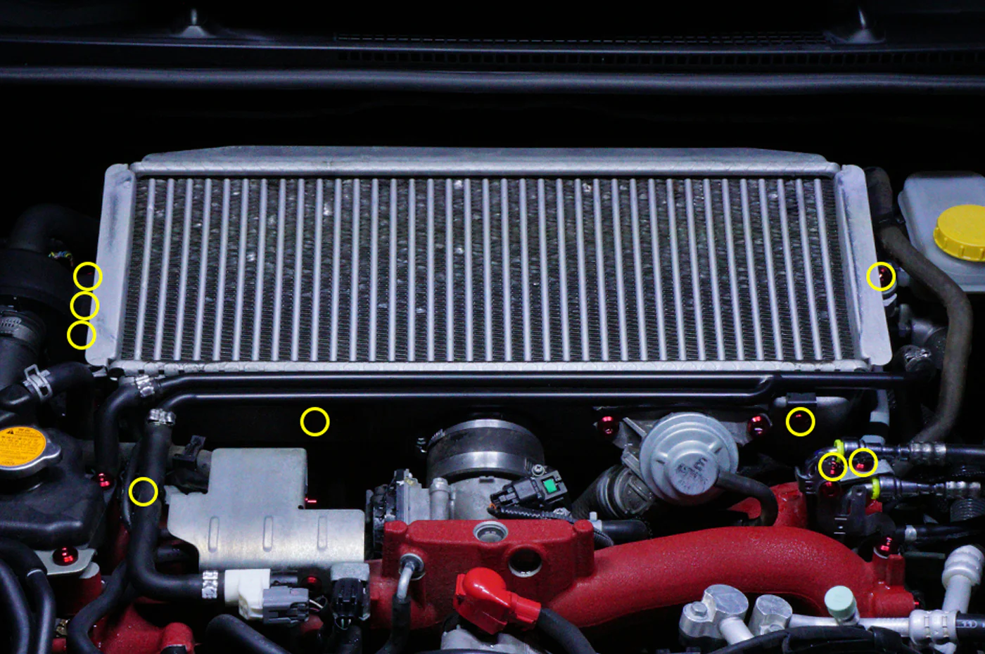 Dress Up Bolts Titanium Intercooler Kit for 2015-2021 STi (SUB-018) - Image 8