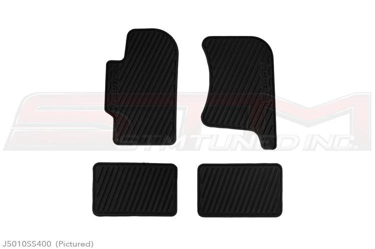 Subaru OEM All Weather Rubber Floor Mats for 02-07 WRX/STi (J5010SS400) *DISCONTINUED* - Image 2