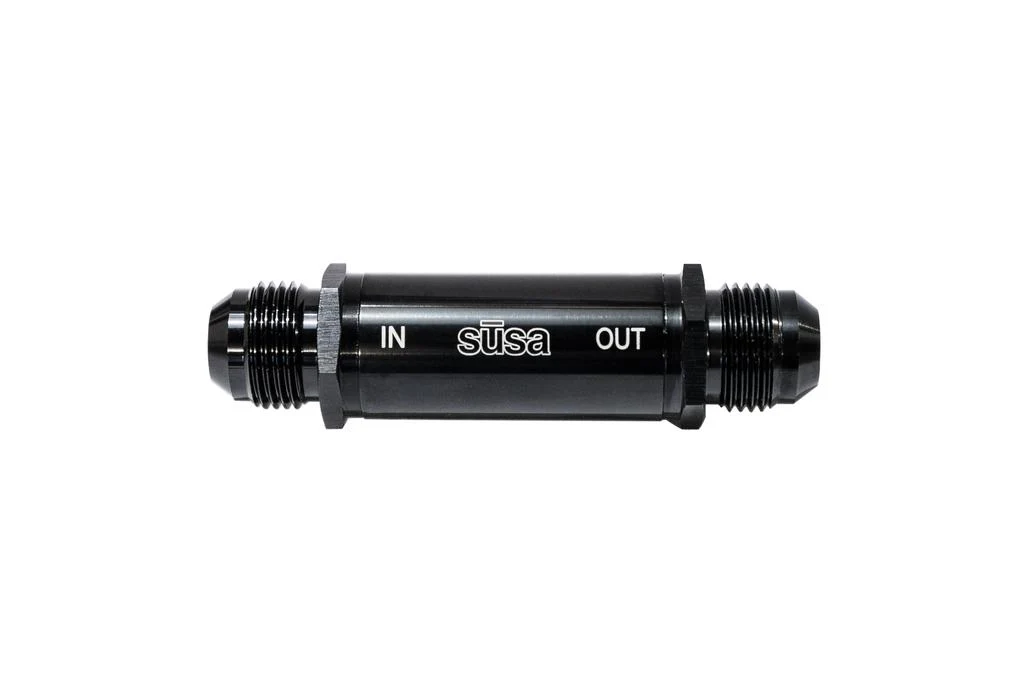 sūsa In-Line Pump Pre-Filter, AN Male-AN Male, 150µ - Image 3