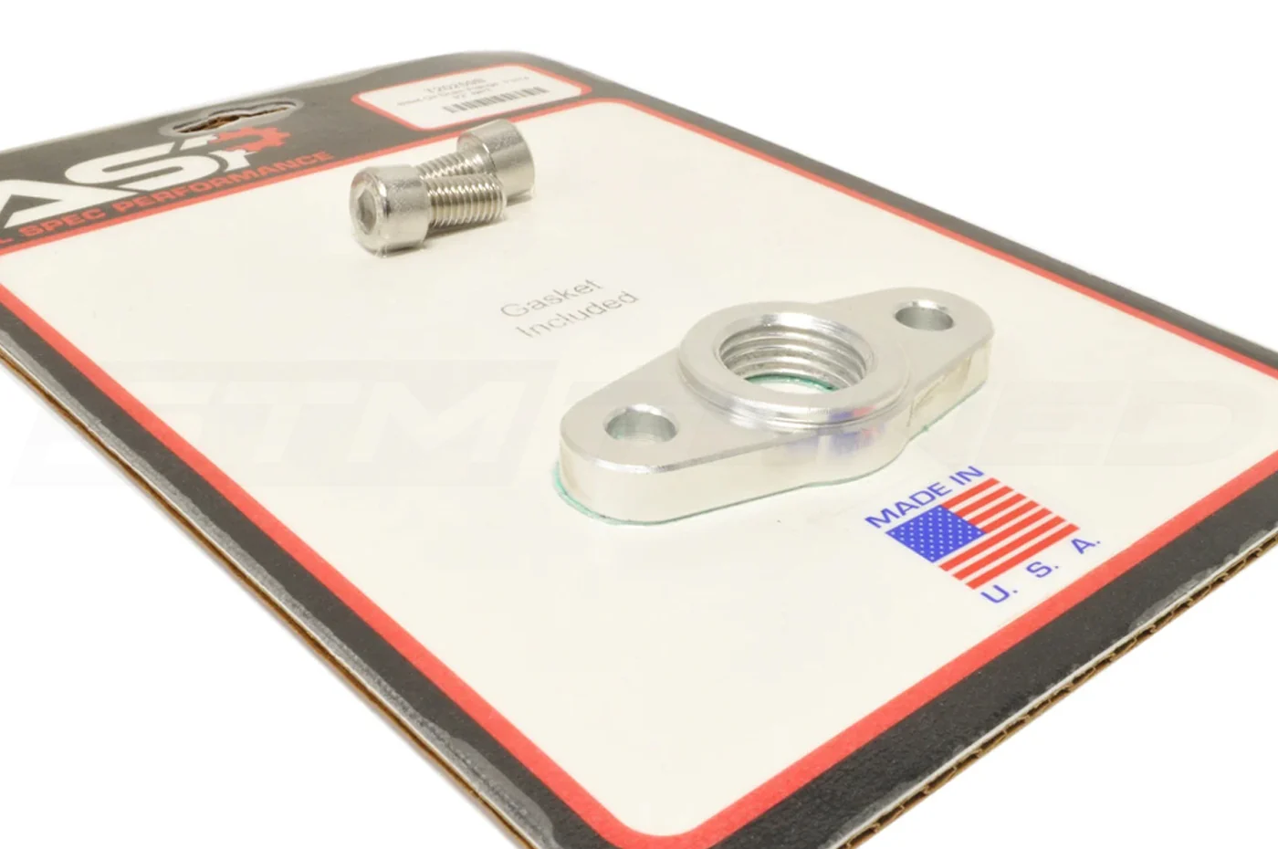 EuroExport ASP T3/T4 Turbo Drain with 1/2" Hole (T20259B) - Image 2