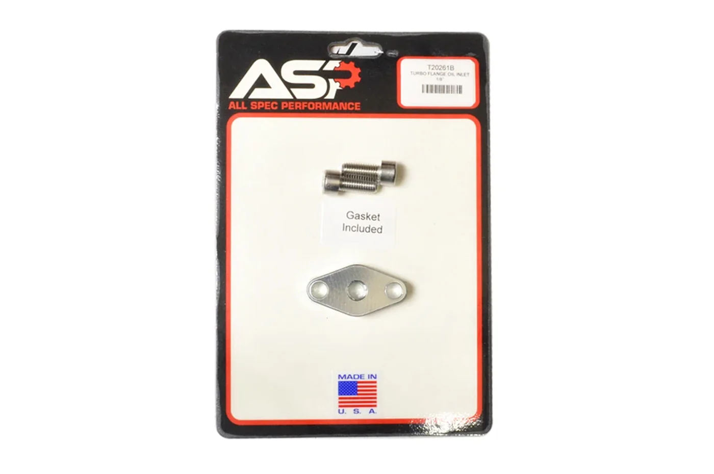 EuroExport ASP T3/T4 Turbo Drain with 1/8" Hole (T20261B)