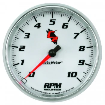 Tachometer: 0 - 10,000RPM - C2 In-Dash Gauge (5") - Image 2