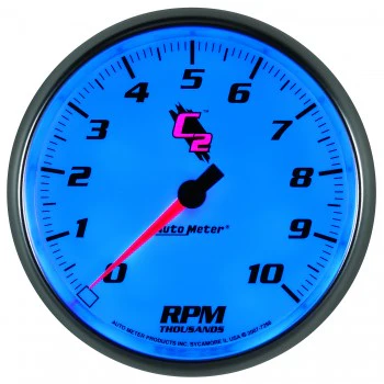 Tachometer: 0 - 10,000RPM - C2 In-Dash Gauge (5") - Image 3