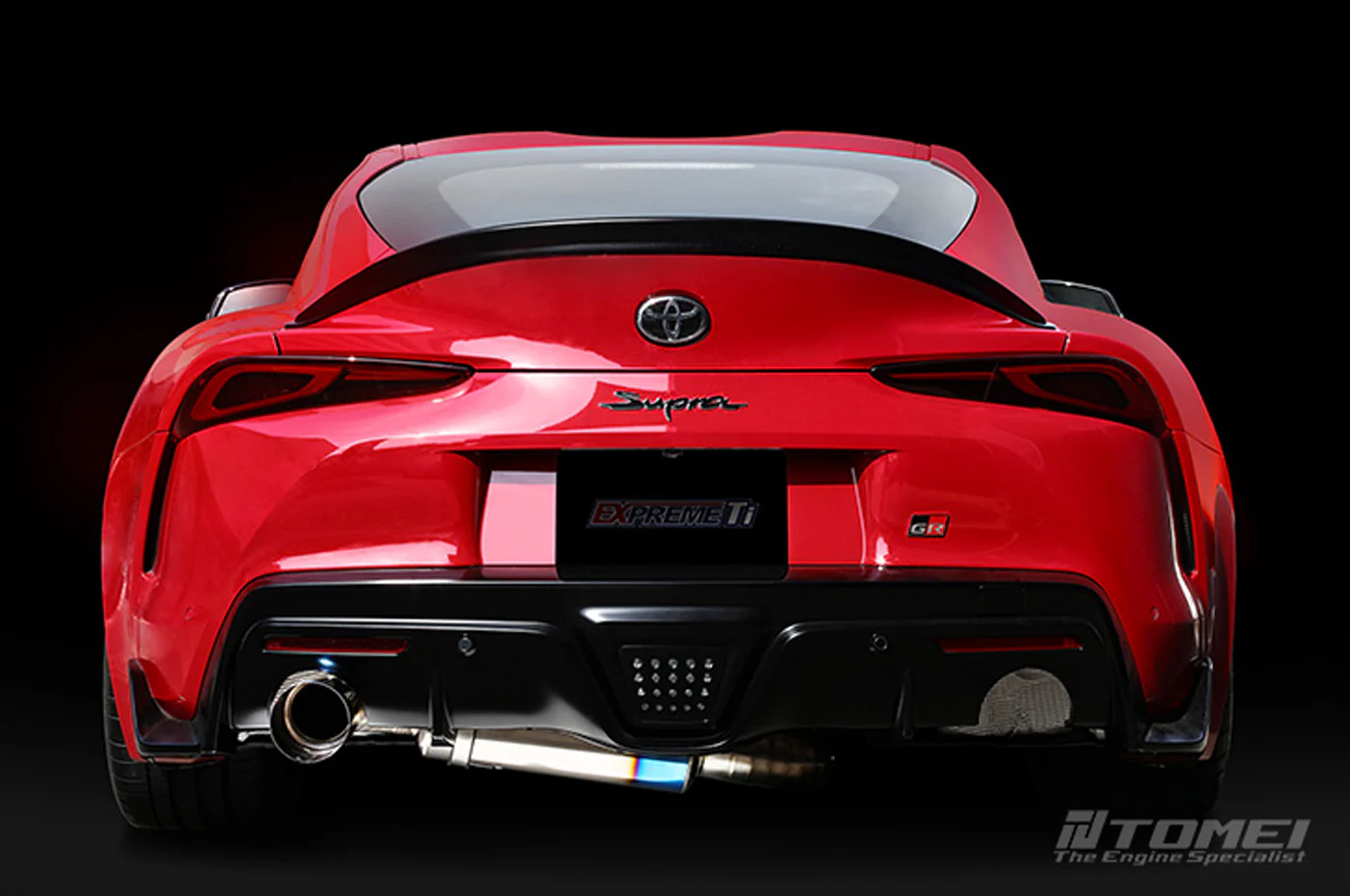 Tomei Titanium Single Exit Type-R Exhaust for 2020+ Supra GR (TB6090-TY06A) - Image 7