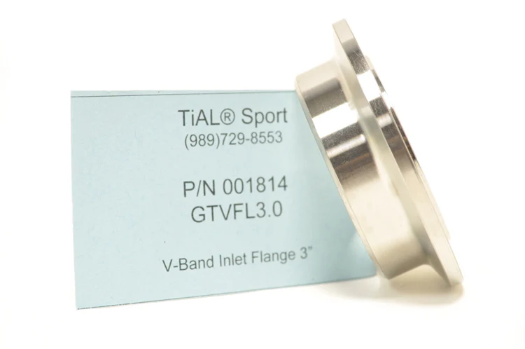 TiAL Sport Turbo V-Band 2.125" Inlet Weld Flange for GT28 GT30 GT35 - Image 3