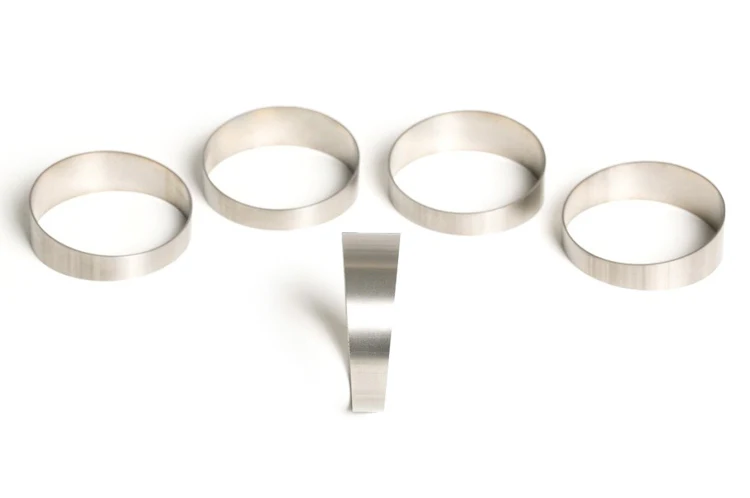 Ticon Titanium Pie Cuts (45° Bend) Tight Radius 039" Wall - Image 2