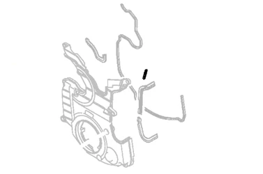 Mitsubishi OEM Timing Belt Cover Gaskets for Evo 8/9 - Image 6