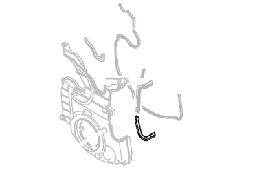 Mitsubishi OEM Timing Belt Cover Gaskets for Evo 8/9 - Image 8