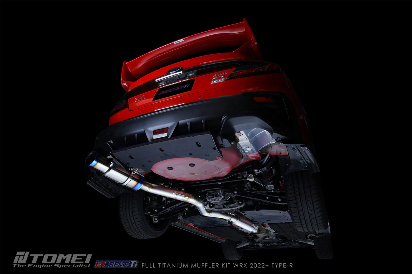 Tomei Expreme Titanium Type-R Exhaust for 2022+ WRX VB (TB6090-SB06A) - Image 3