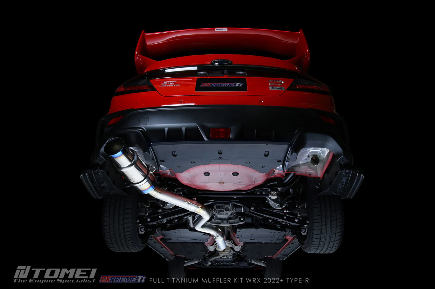 Tomei Expreme Titanium Type-R Exhaust for 2022+ WRX VB (TB6090-SB06A) - Image 4