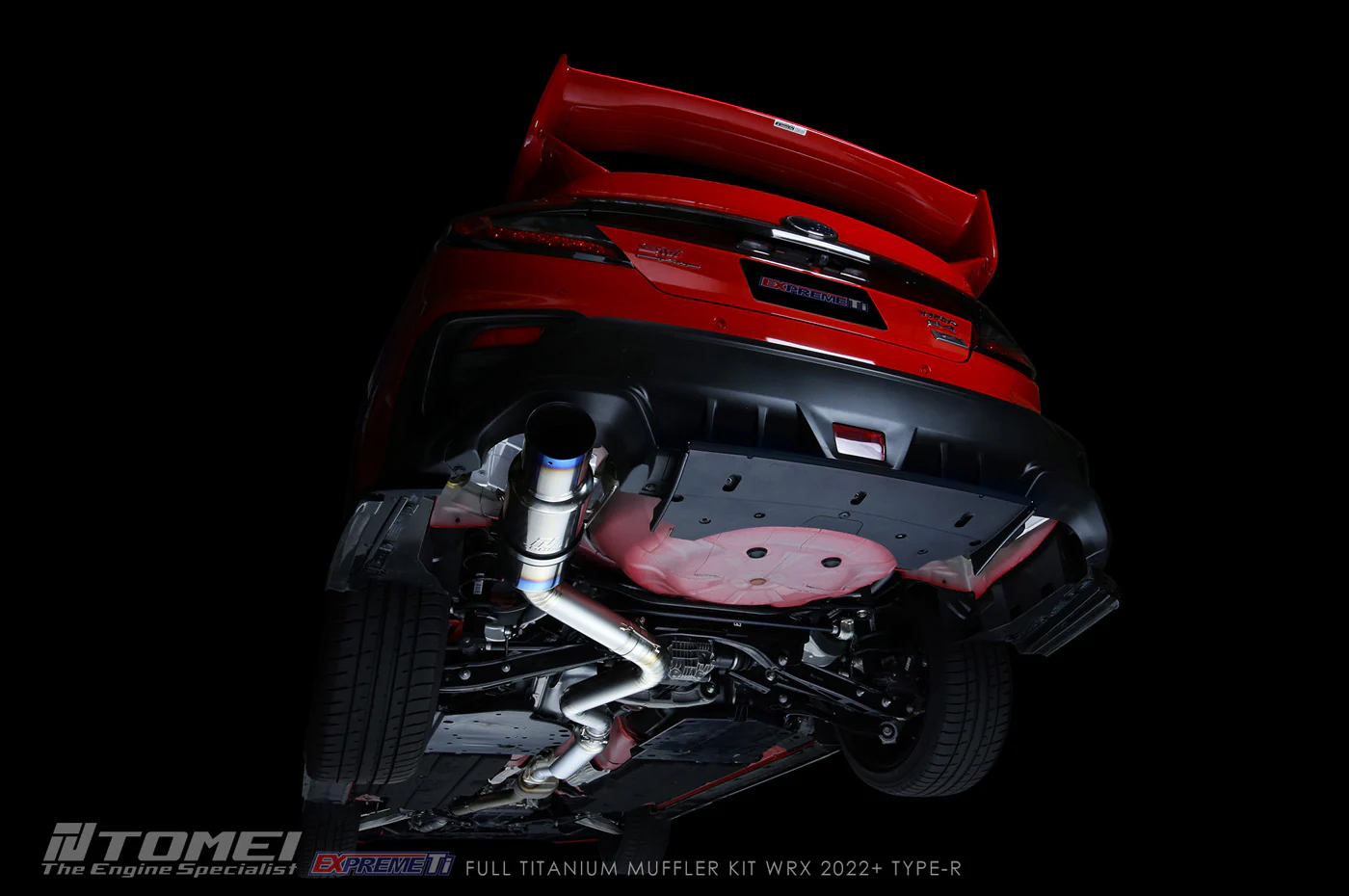 Tomei Expreme Titanium Type-R Exhaust for 2022+ WRX VB (TB6090-SB06A) - Image 5